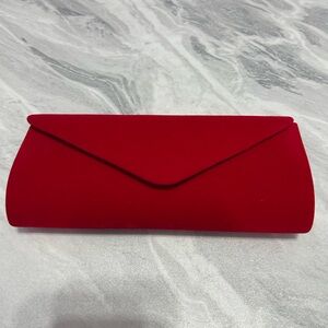 Elegant Red Clutch